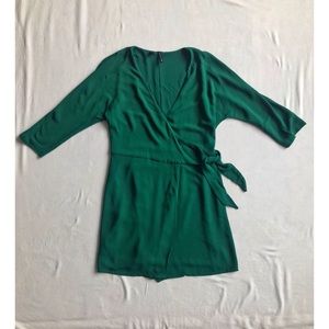 Mango Mini Wrap Dress